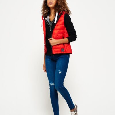 LBASUP24_SUPERDRY_Women's_Core_Luxe_Gilet_Red_Main